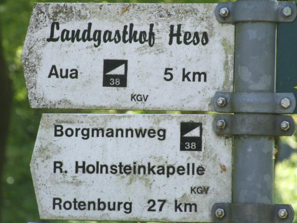 Landgasthof Hotel Hess Neuenstein  Екстер'єр фото